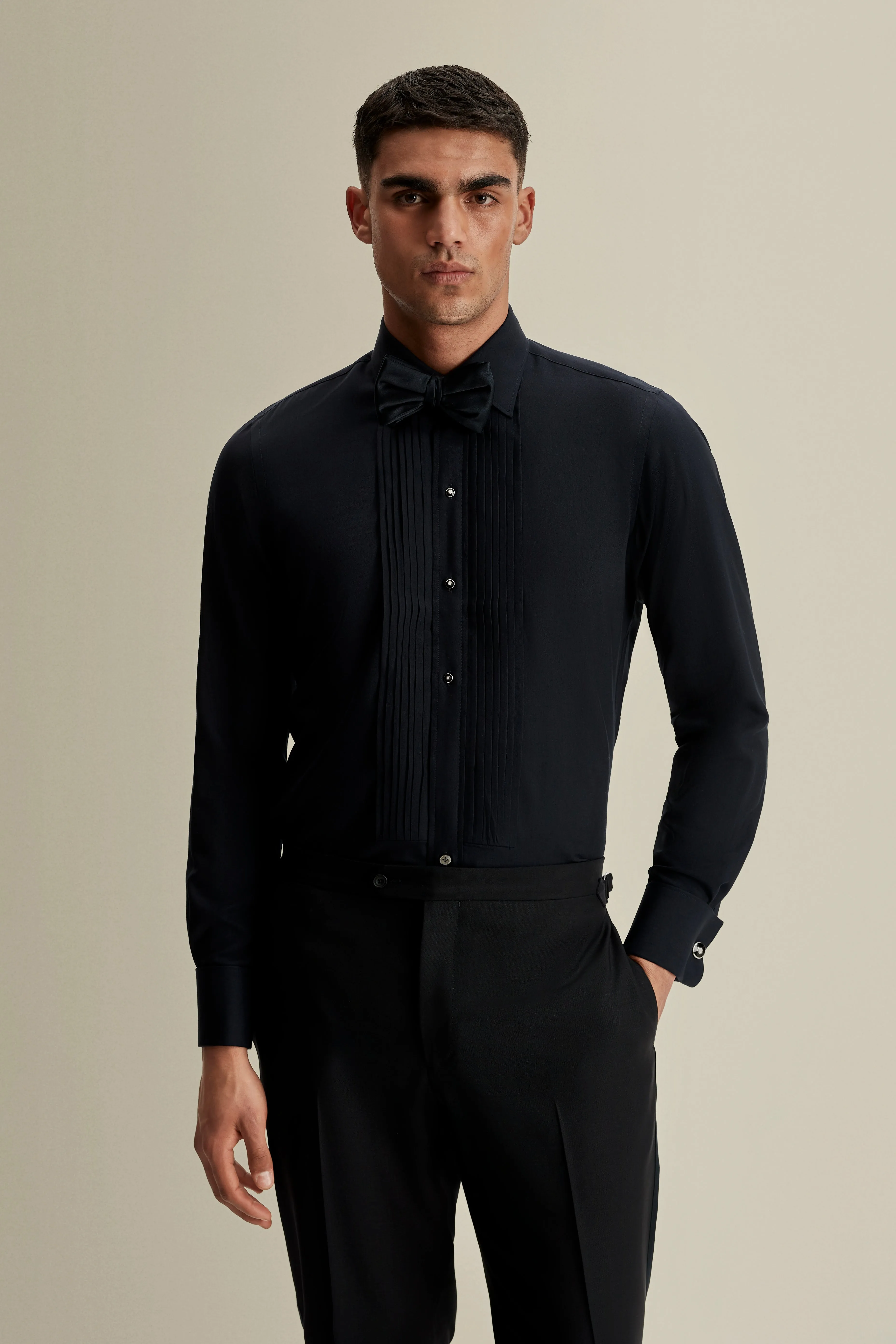 Premium Fabric Work From Home Wool Silk Duke of York Formal Shirt