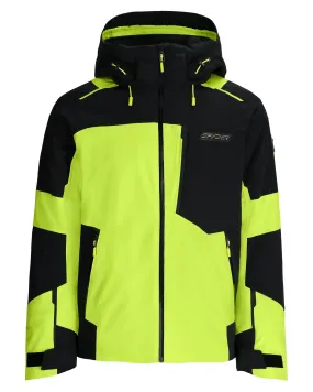 Comfort Fit Design Mens Leader Jacket - Lime