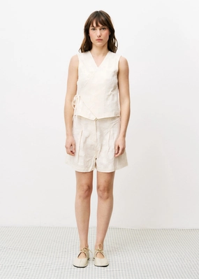 CHEMZI WRAP VEST TOP Camouflaged