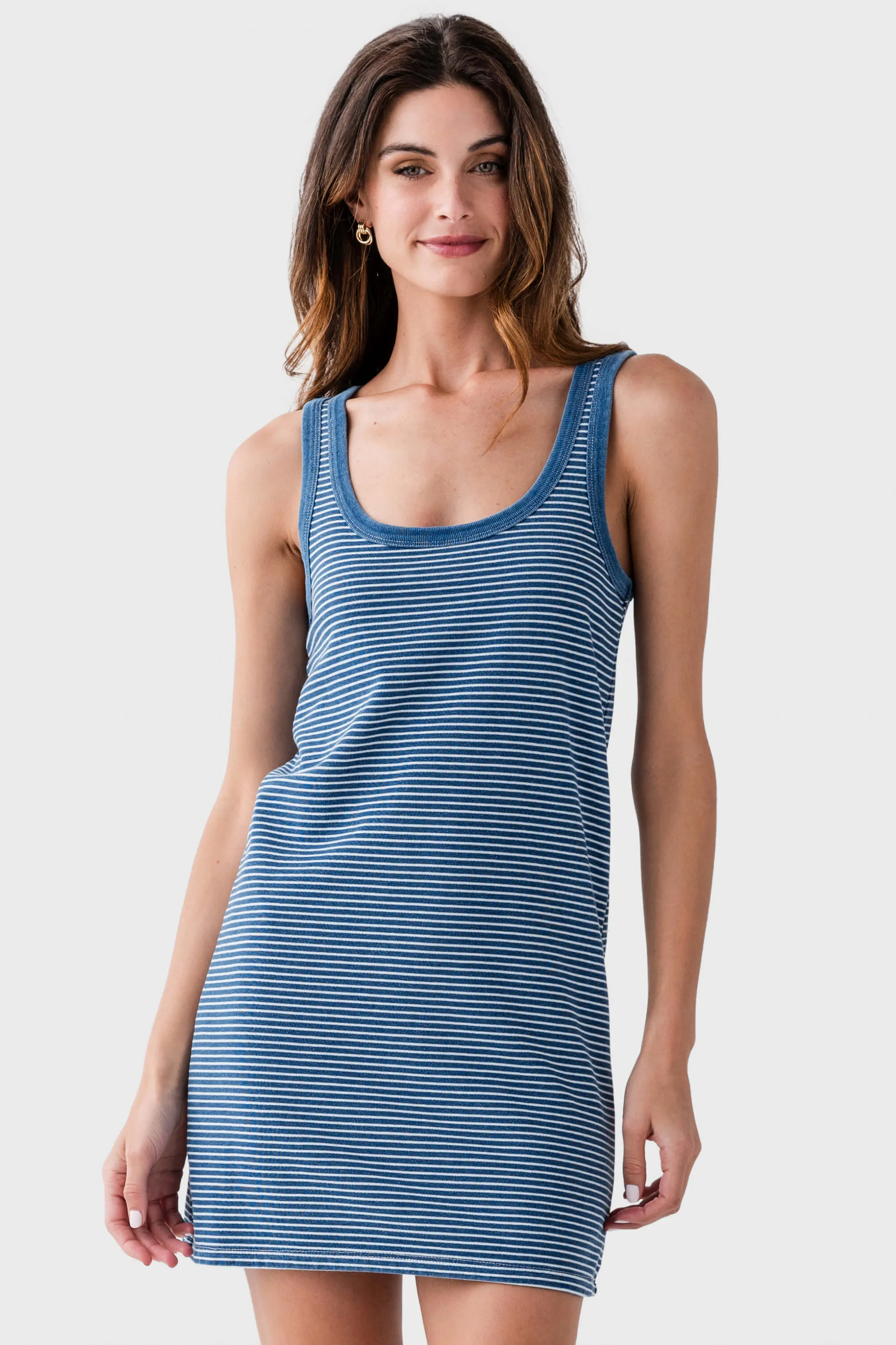 Art Soul Dew Tone Z Supply Mathis Striped Mini Dress