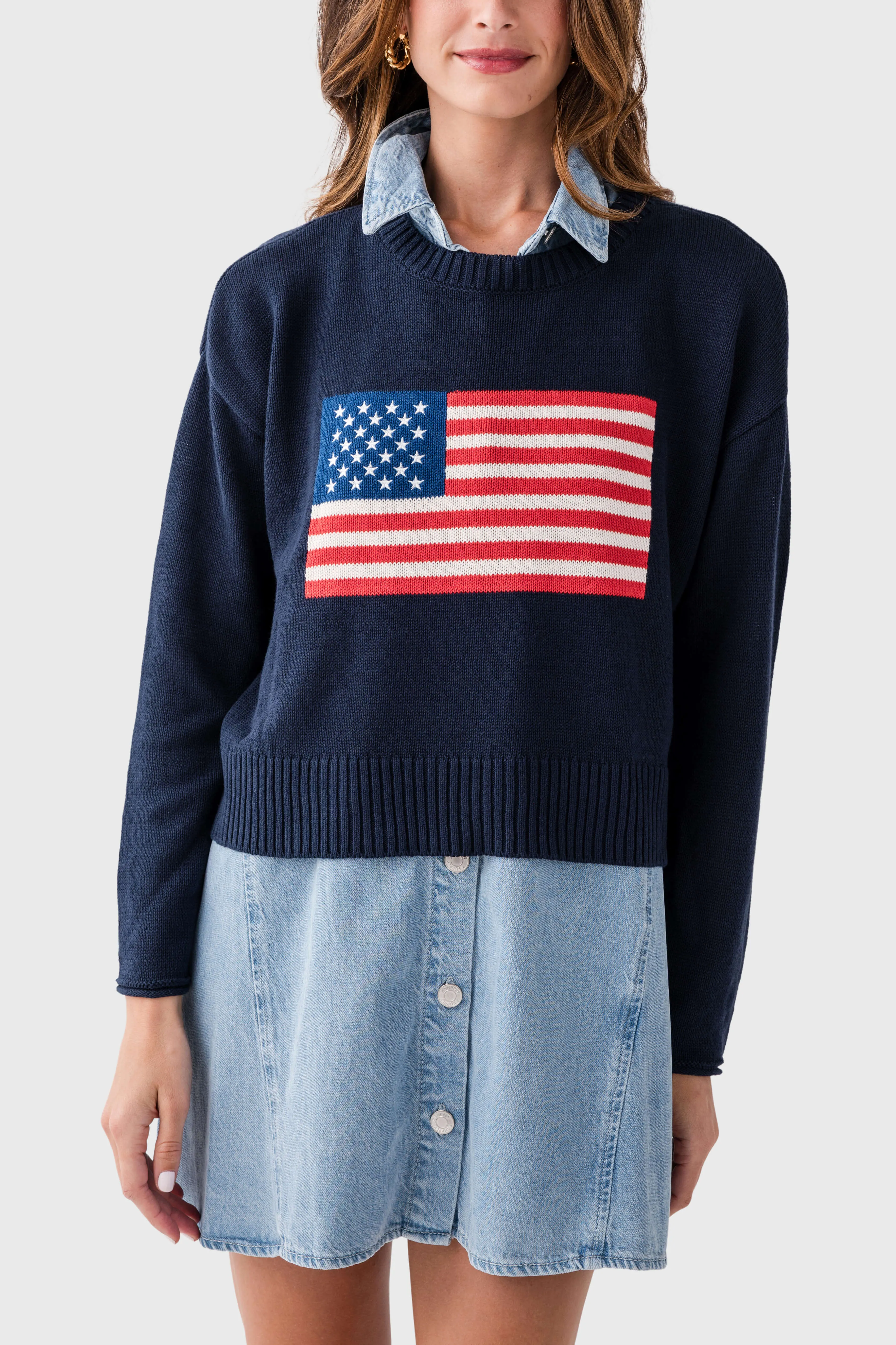 Travel Sporty Urban Fashion Z Supply Sienna Patriot Sweater