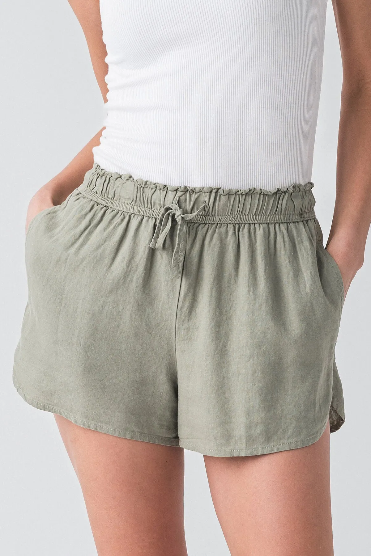 Fit Tech Tagless Labeling Z Supply The Perfect Linen Short