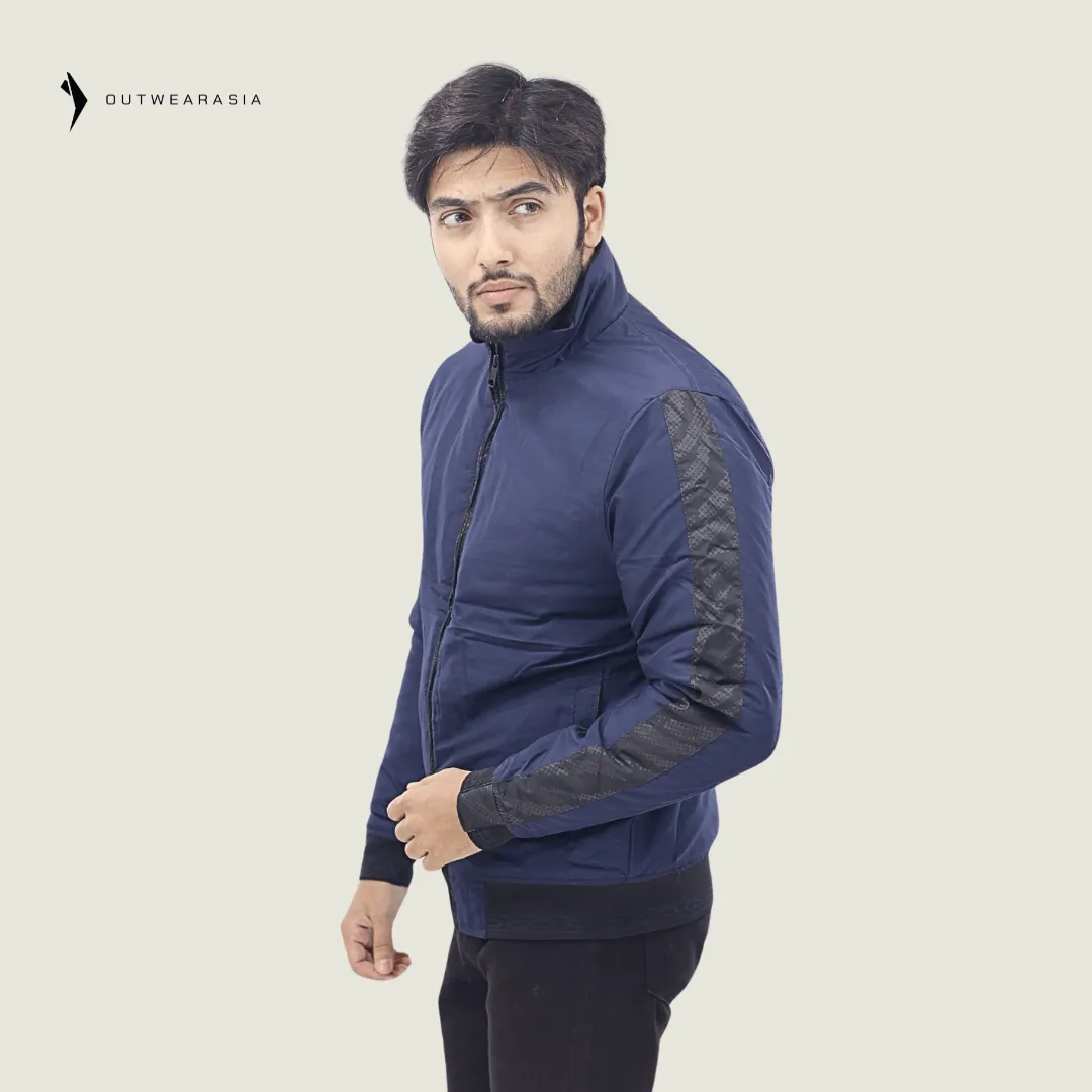 Water Resistant Design Compression Fold Design Men??s High Quality Premium light Weight Jacket- Dybala Navy