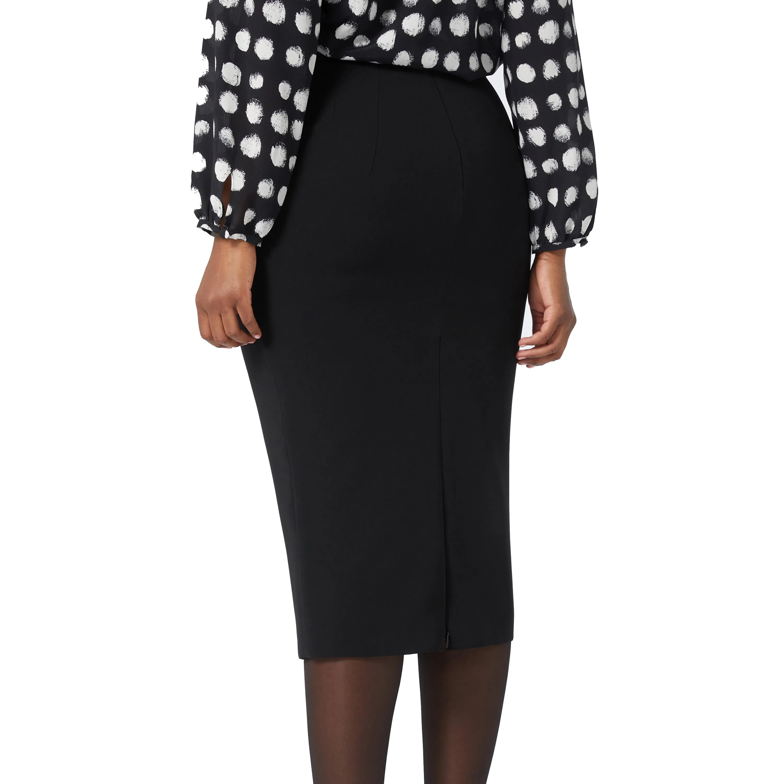 Osaka Tailored Cady Skirt Effortless Feel